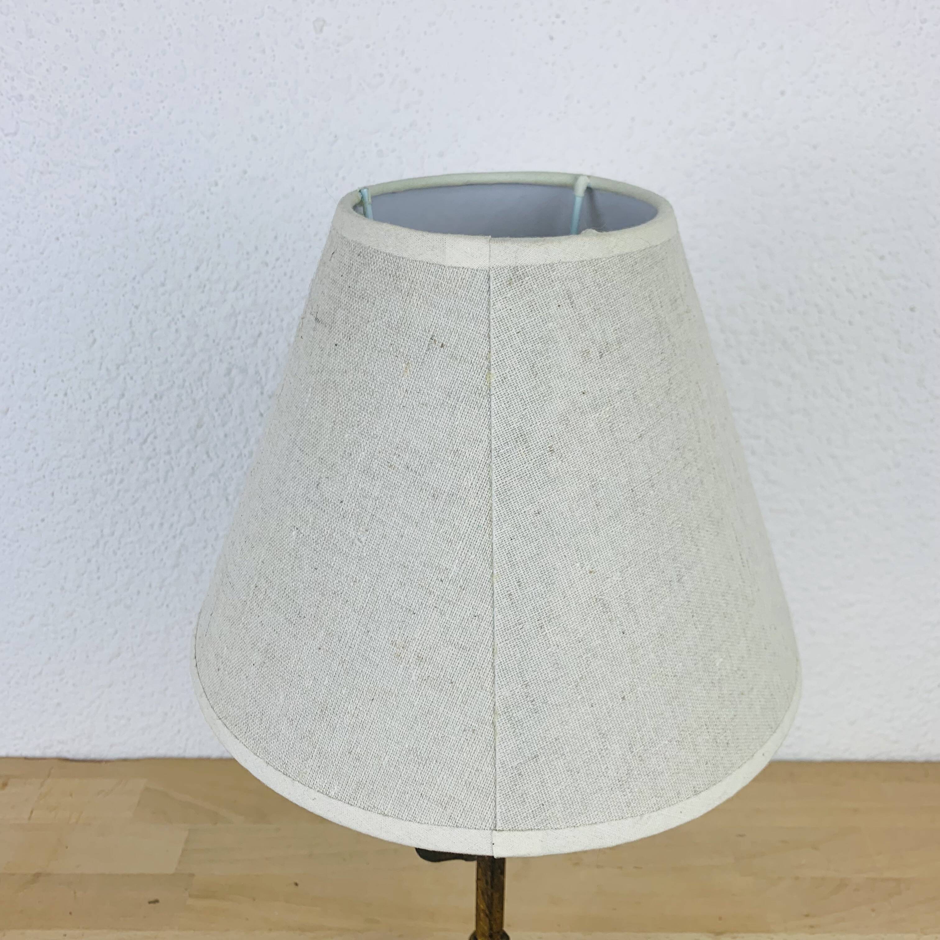 Golden wrought iron lamp, Spanish work