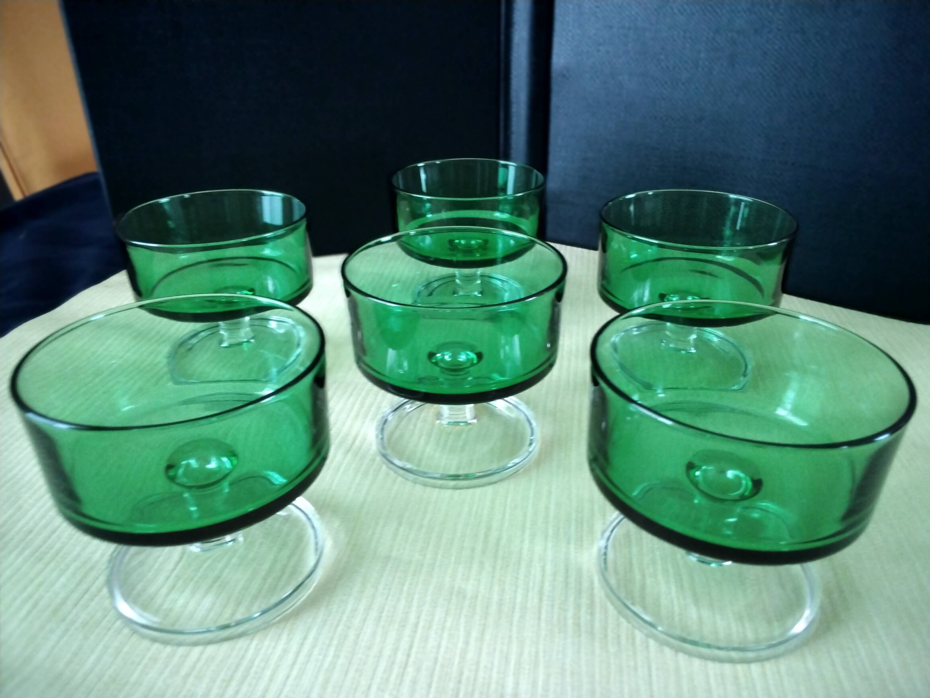 6 Vintage Luminarc Cups Cavalier Model 70s
