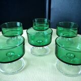 6 Vintage Luminarc Cups Cavalier Model 70s