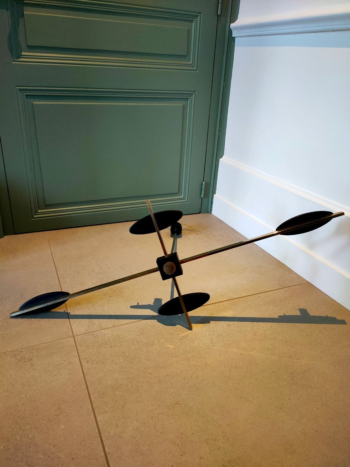 Arlus house chandelier 1950 vintage