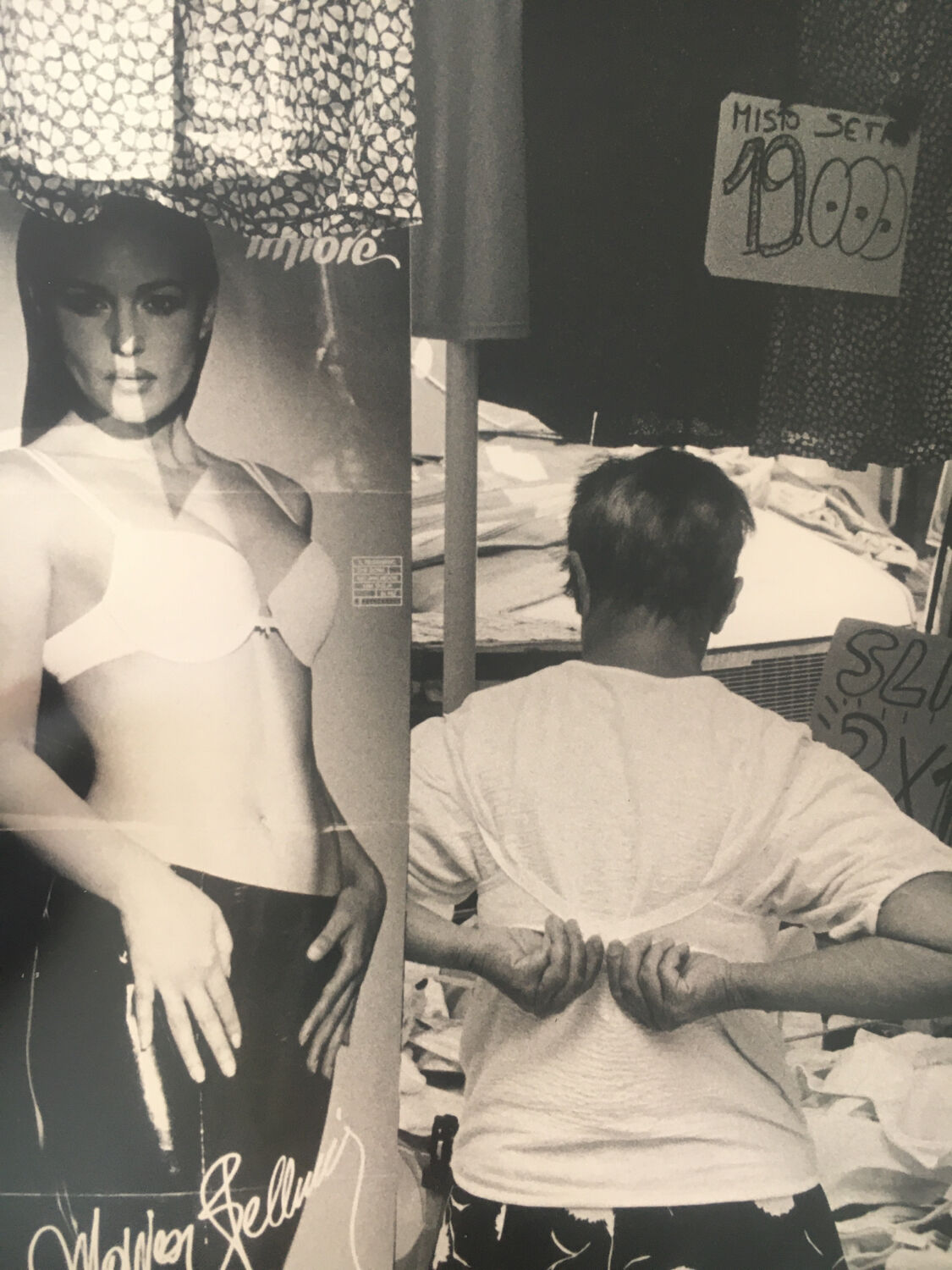 Photography and vintage lingerie, nineties