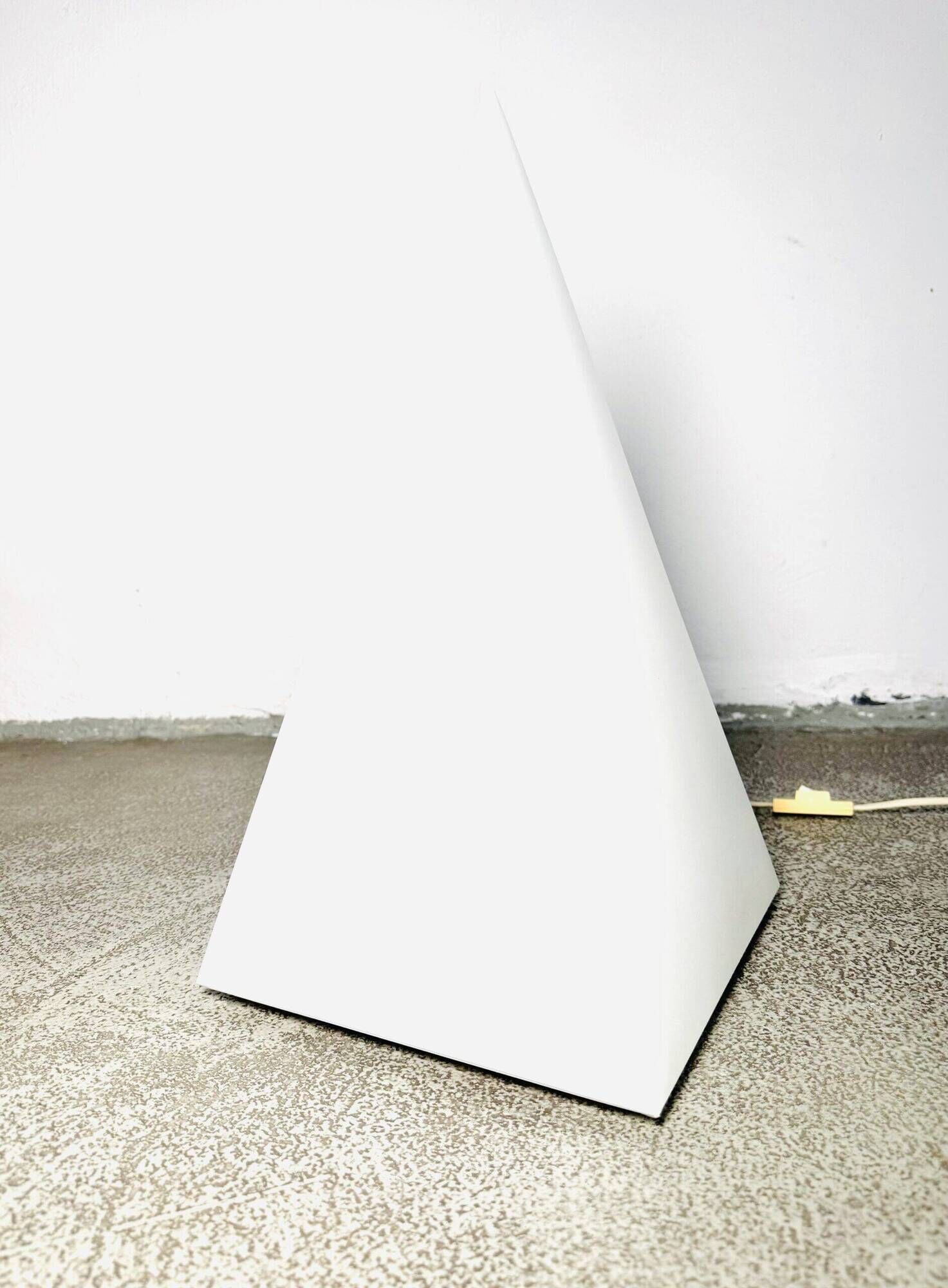 Pyramid Floor & Table Lamp By Harco Loor For Harco Loor Design, The Netherlands 1980S