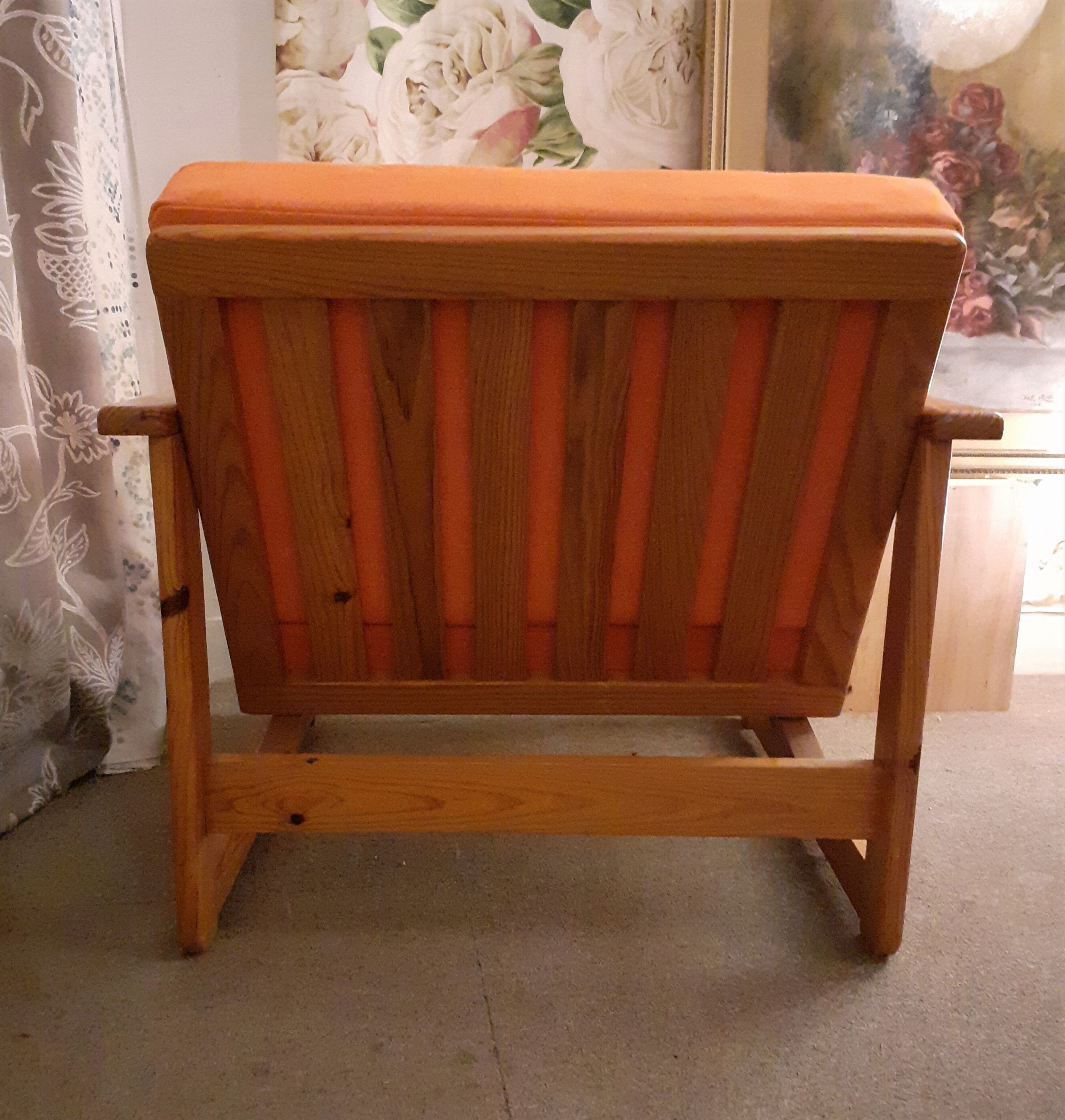 Pair of cubic armchairs