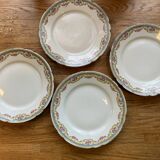 Assiettes à dessert porcelaine
