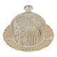 Antique glass cheese dome