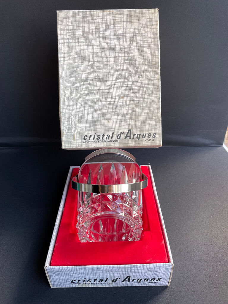 Cristal d'Arques - Ice bucket (1) - Villandry model - Crystal, + 24% Pbo guaranteed -