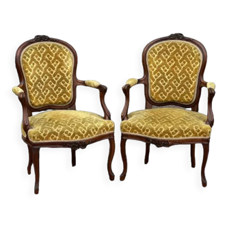 Pair of armchairs