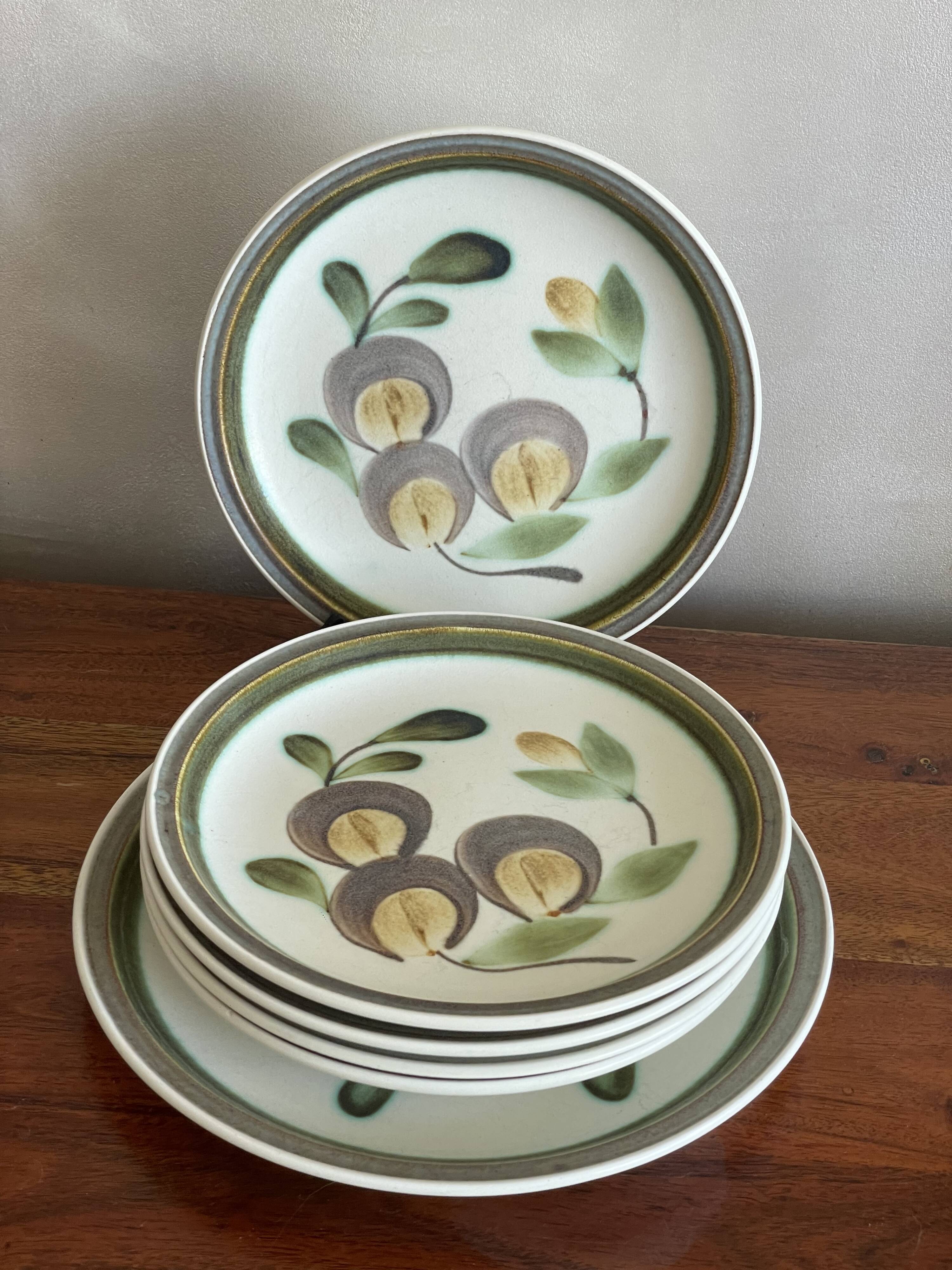 Gien dessert plates