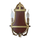 Applique double avec miroir
