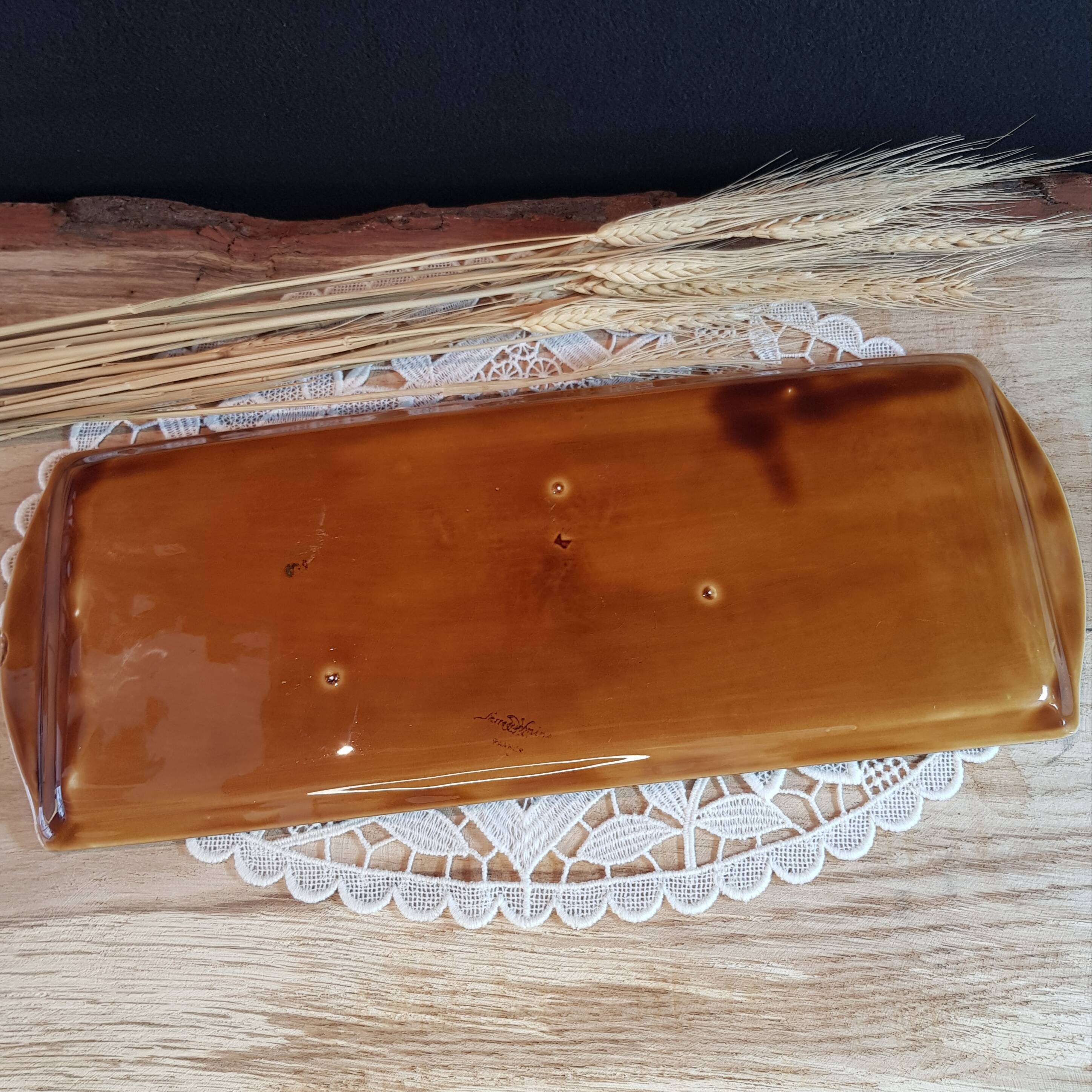 Dish in cake sarreguemines