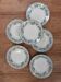 Set of 6 deep plates in ironstone - Guadeloupe model