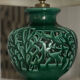 Antique ceramic lamp