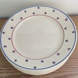 8 assiettes plates