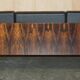 Mid-Century 3-seater canapé in Brazilian hardwood, 1966.