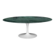 Original oval knoll tulip dining table (244cm) aple verdi gloss like new!!