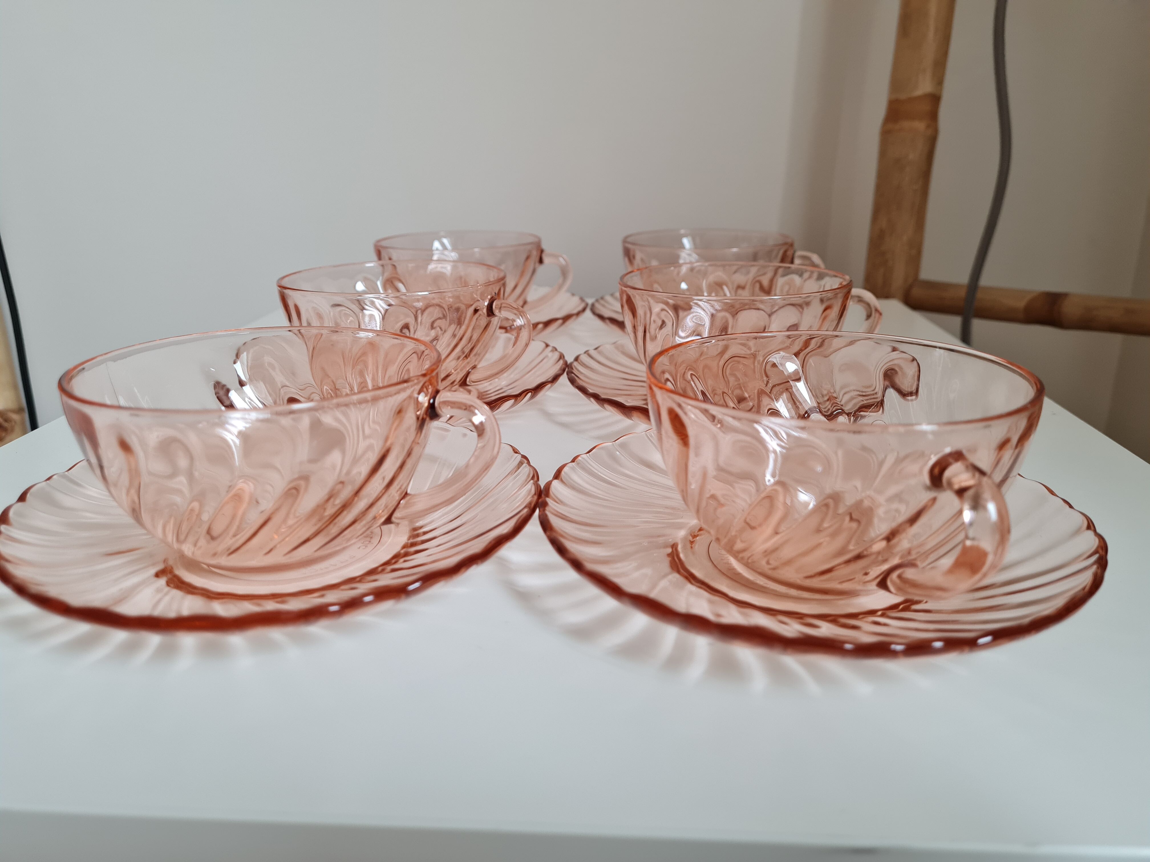 6 cups and under cups Rosaline Vintage