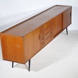 Enfilade design en teck par Musterring datant des années 1960