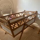 Lit Bébé/Enfant Vintage Année 50 Pieds Compas