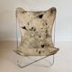 Fauteuil "Papillon"en acier chromé de Gavina Spa, Italie années 70