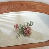 Art Deco half-moon mirror