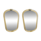 Murano Glass Wall Mirror with “Torciglione” Torchon Detailing, Barovier-Ins