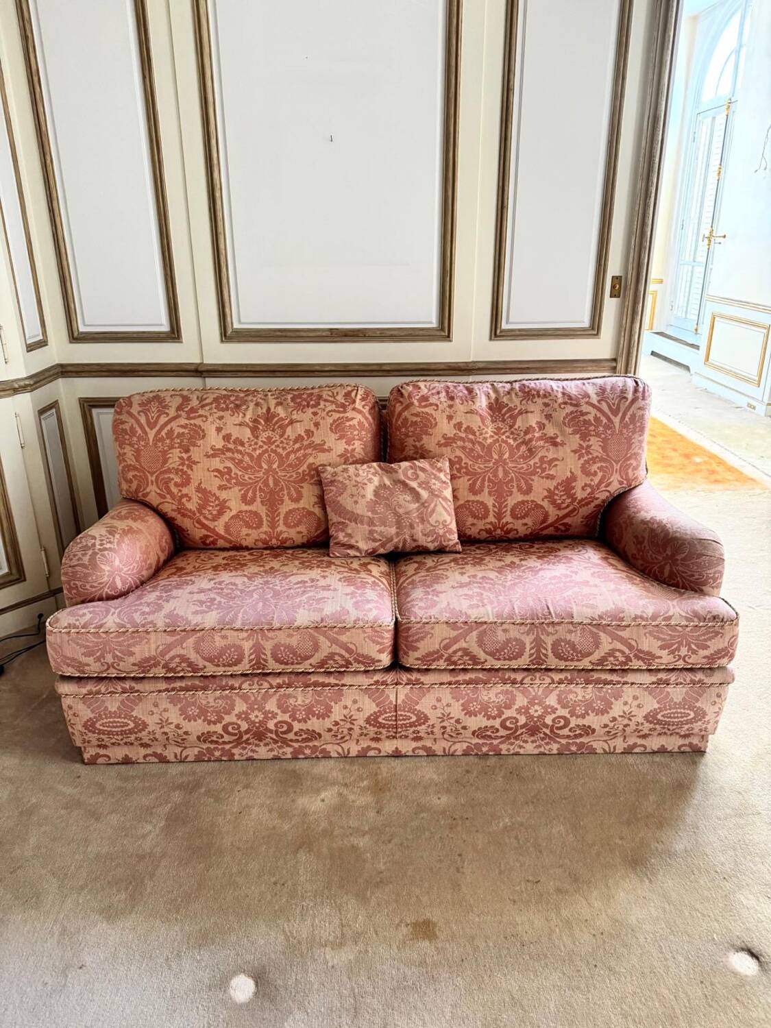 Pair of sofas Maison Schwartz Paris, 1970s-80s