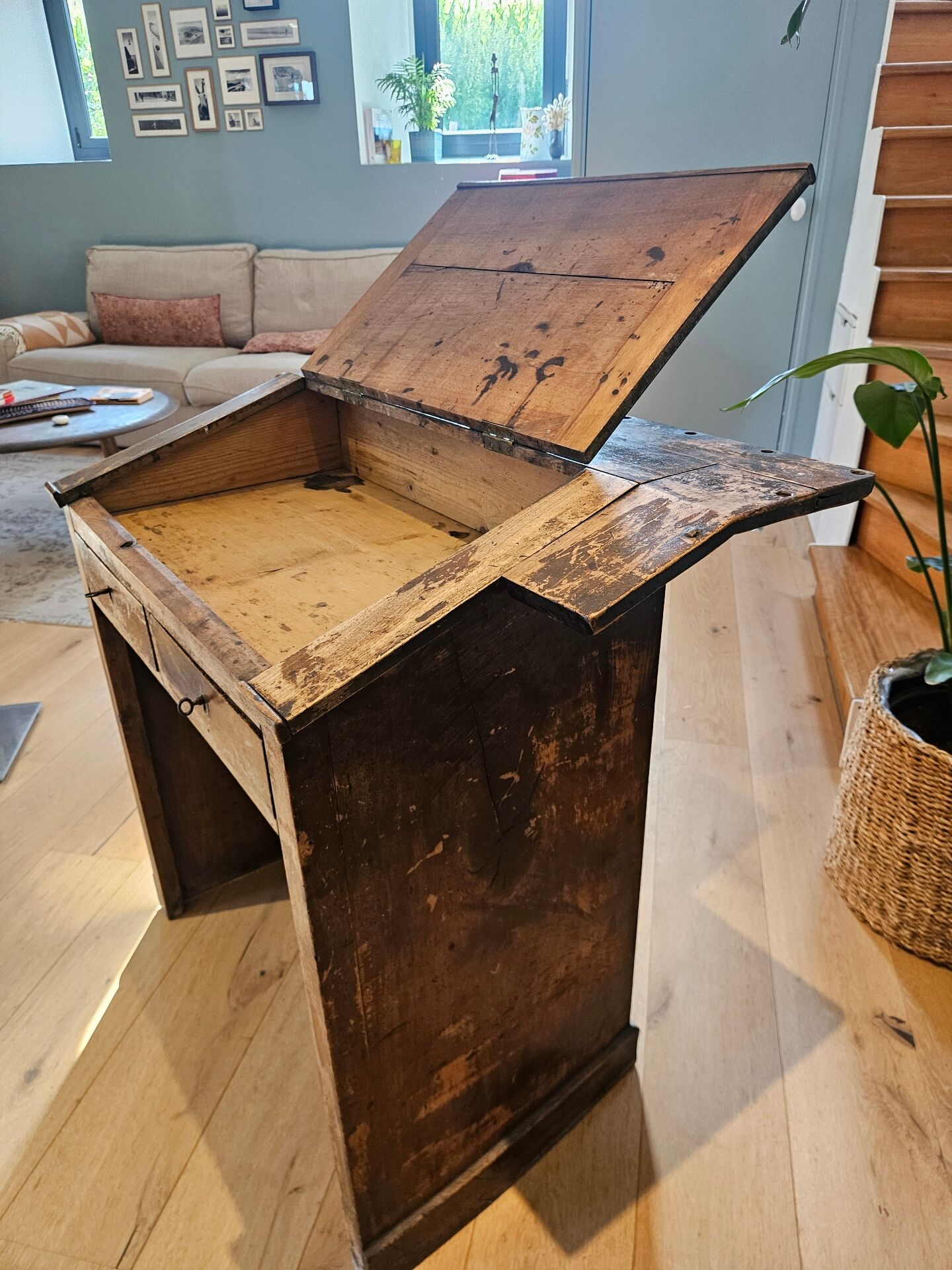 Small vintage secretary