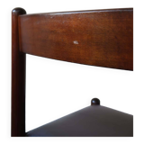 4 brutalist skai chairs (3 lots available)