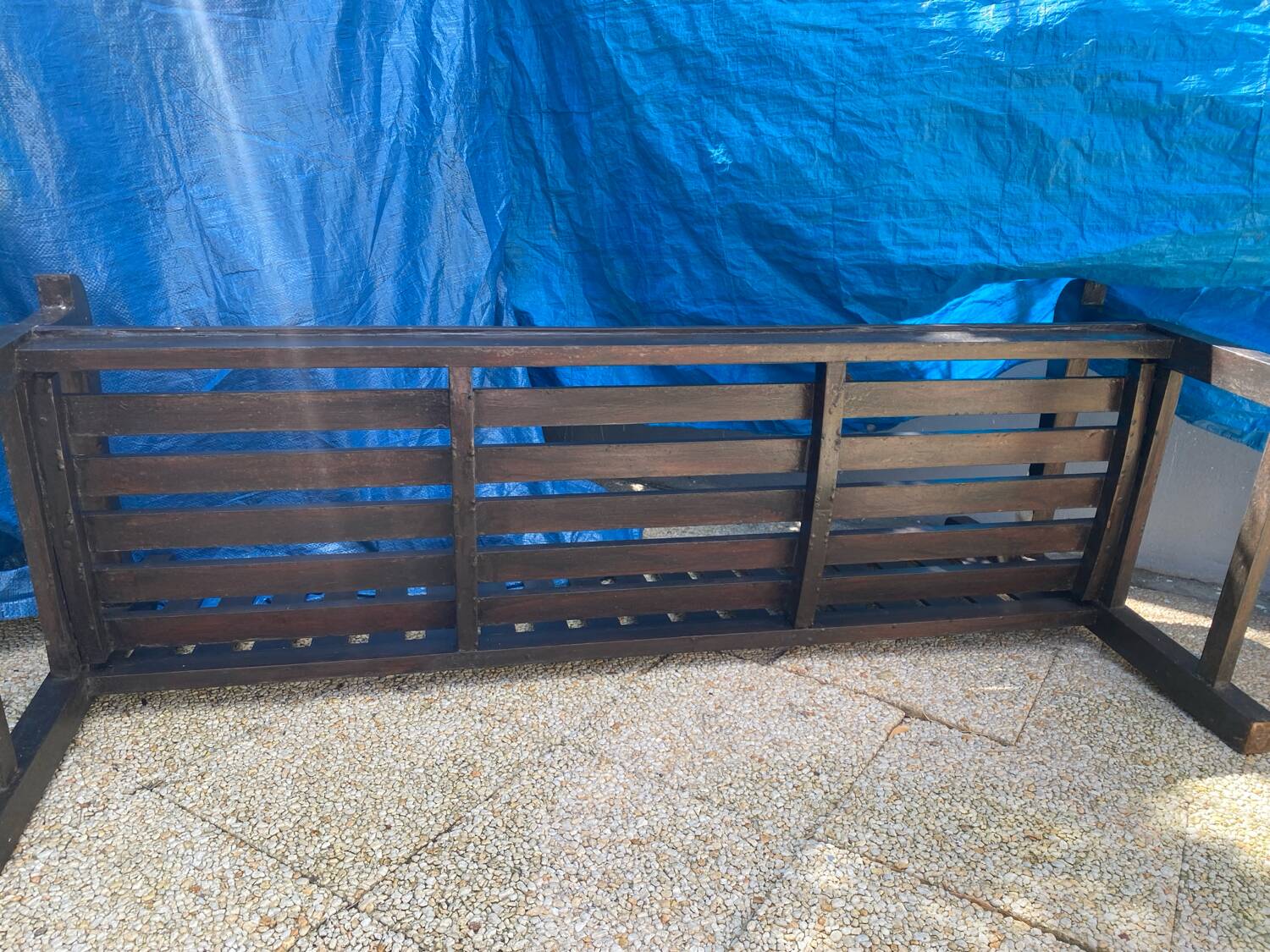 Large garden bench for 3/4 people