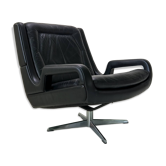 Fauteuil pivotant Carl Straub – années 1960/70.