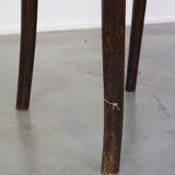 Set of 2 original vintage Thonet bistro design chairs