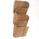 Wall-mounted magazine rack TIBY in rattan wicker by Karl Malmvall for Ikea from the 90s.