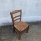 Petite chaise paillée enfant