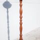 Vintage ashtray, ashtray on tripod wooden foot, push ashtray, tripod ashtray