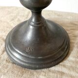 Tin candlesticks