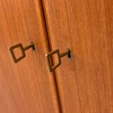 Enfilade danoise en teck par Carlo Jensen pour Hundevad & Co., 1960s