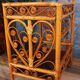 Rattan serving table 1970