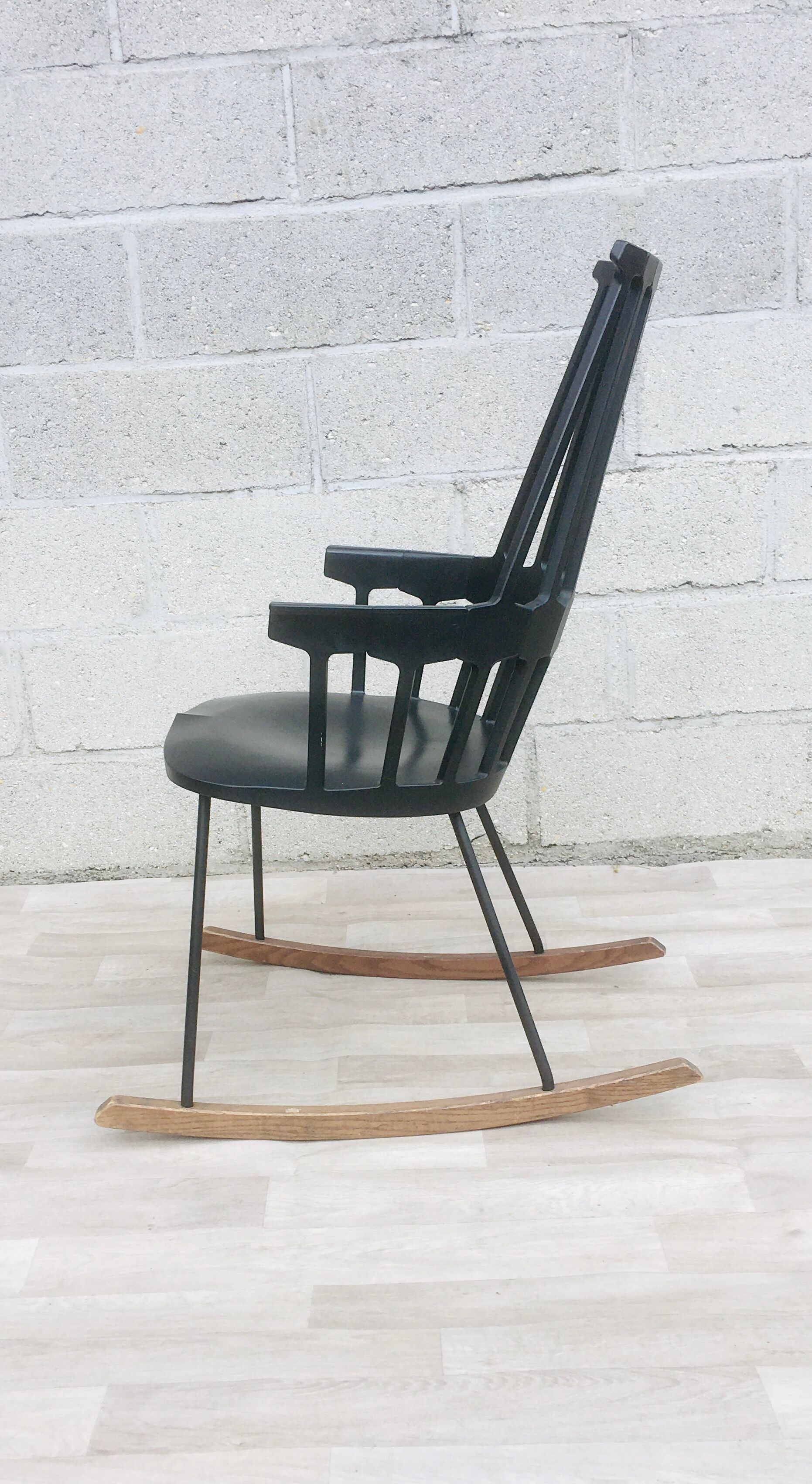 Rocking chair design Kartell Comback