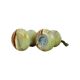 Vintage Salt and Pepper Set Green Onyx Marble Pepper Mill