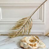 Xxl ashtray in alabaster