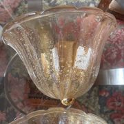 XXL pair of Murano glass wall lights – 1960s