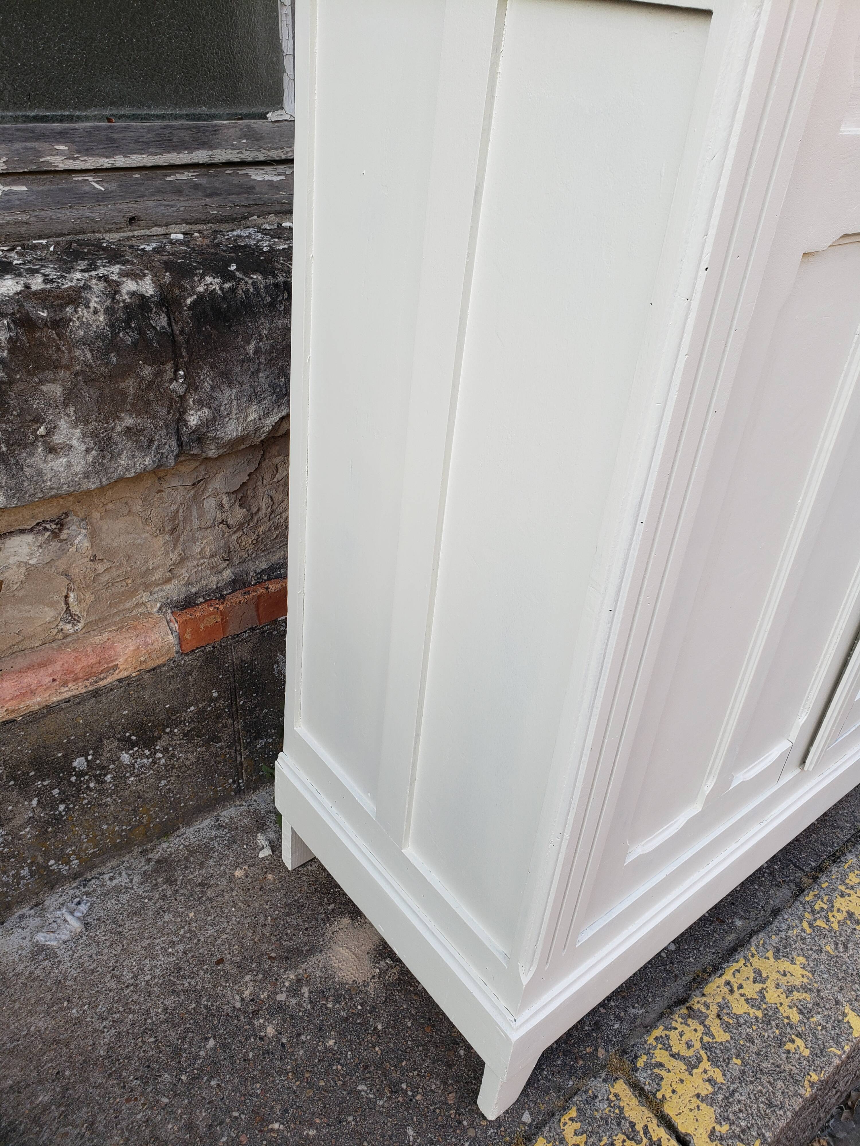 Authentic Parisian off-white wardrobe