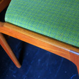 Set of 6 Danish teak dining chairs by Erik Buch, 1960