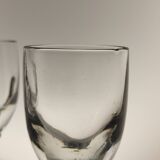 6 wine glasses Late 19th century