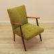 Fauteuil danois vert, années 1960