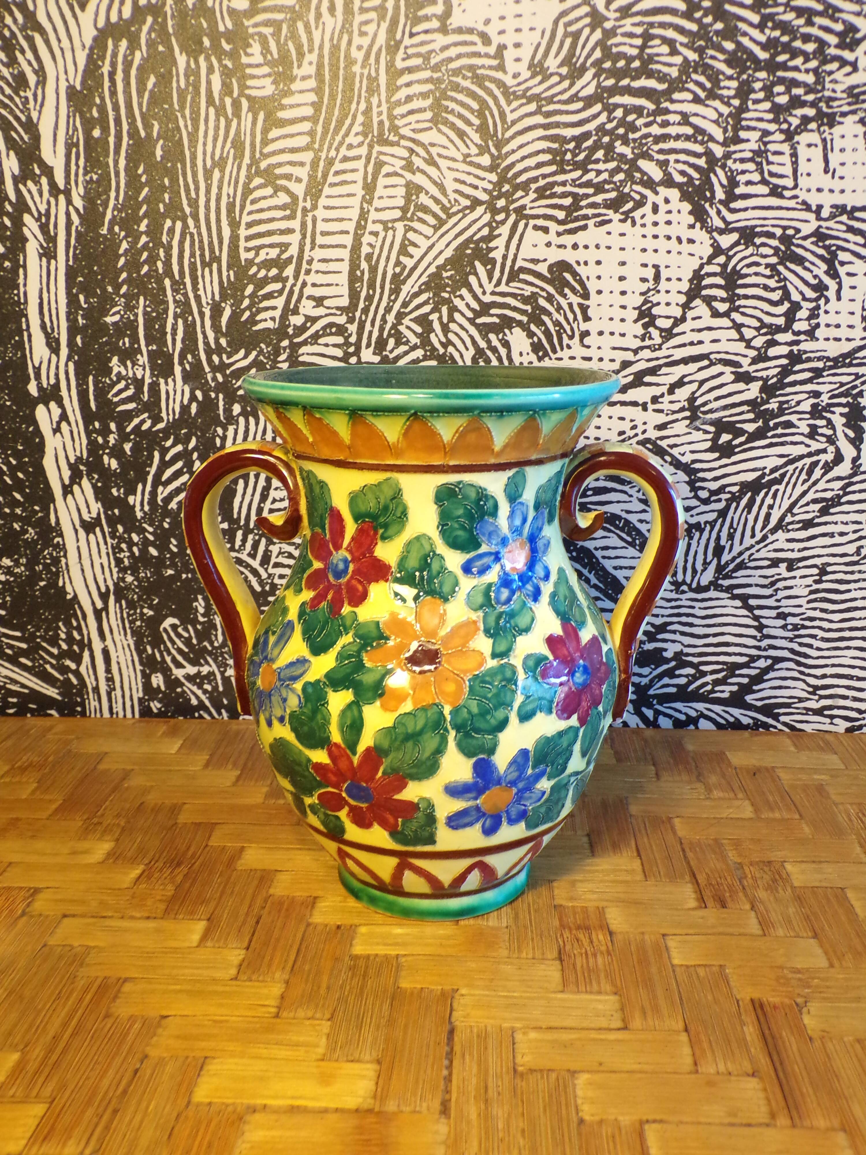 Cerart Monaco vase with handles 1940