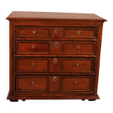 English oak chest of drawers, early 18th century