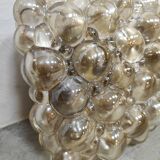 Pair of vintage bubble glass wall ceiling scones Helena Tynell
