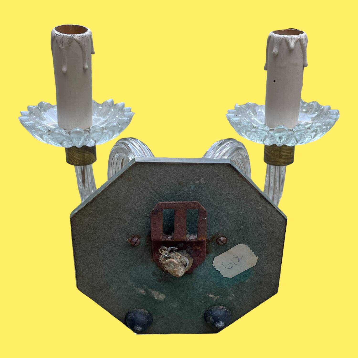 Pair of Venetian glass sconces, circa 1930