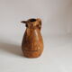 Spanish bull leather sangria pitcher by Artesania Raymon, 1950s.